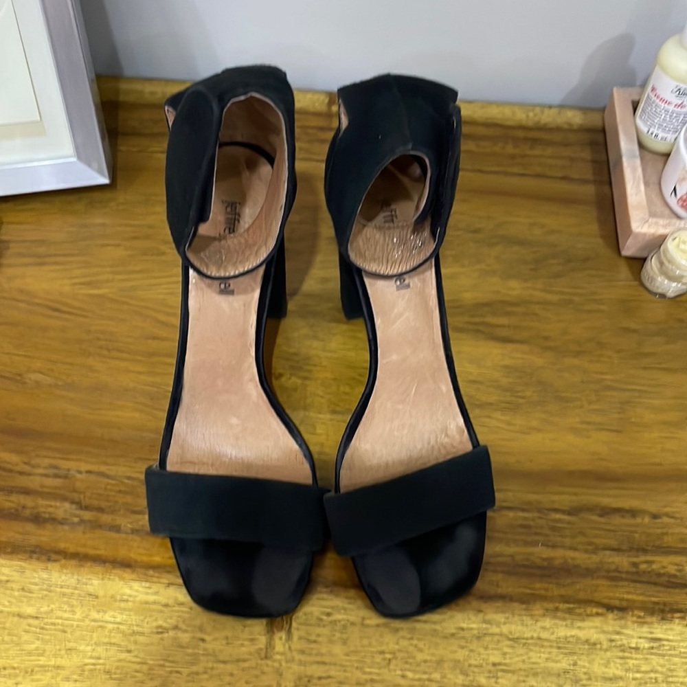 Jeffrey Campbell Suede Holvey Block Heel